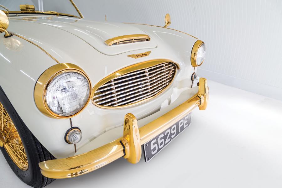 Детали экстерьера Austin-Healey 100-6 Goldie (BN6/2260) 1958 года  (фото 9 из 20)
